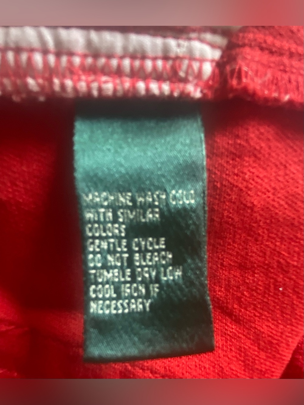 Polo by Ralph Lauren Women’s Red Straight-Leg Jeans 14 Like New! - Picture 8 of 10